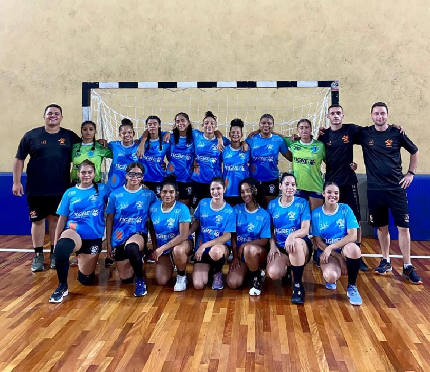 Time de handebol feminino de Rio Claro estreia vitória nos Jogos