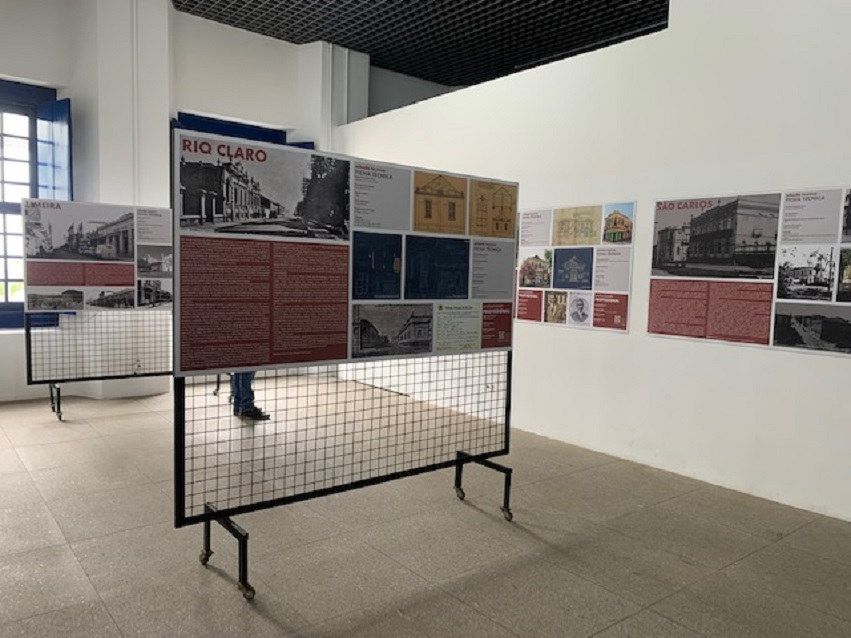 Exposição Arquitetura Italiana no Estado de São Paulo no CDCC - Centro de  Divulgação Científica e Cultural